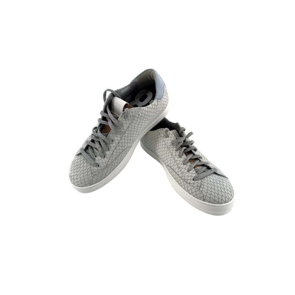 P448 John Low Top Sneaker Margot Glittery Laces Women's 40/9.5 MSRP $278